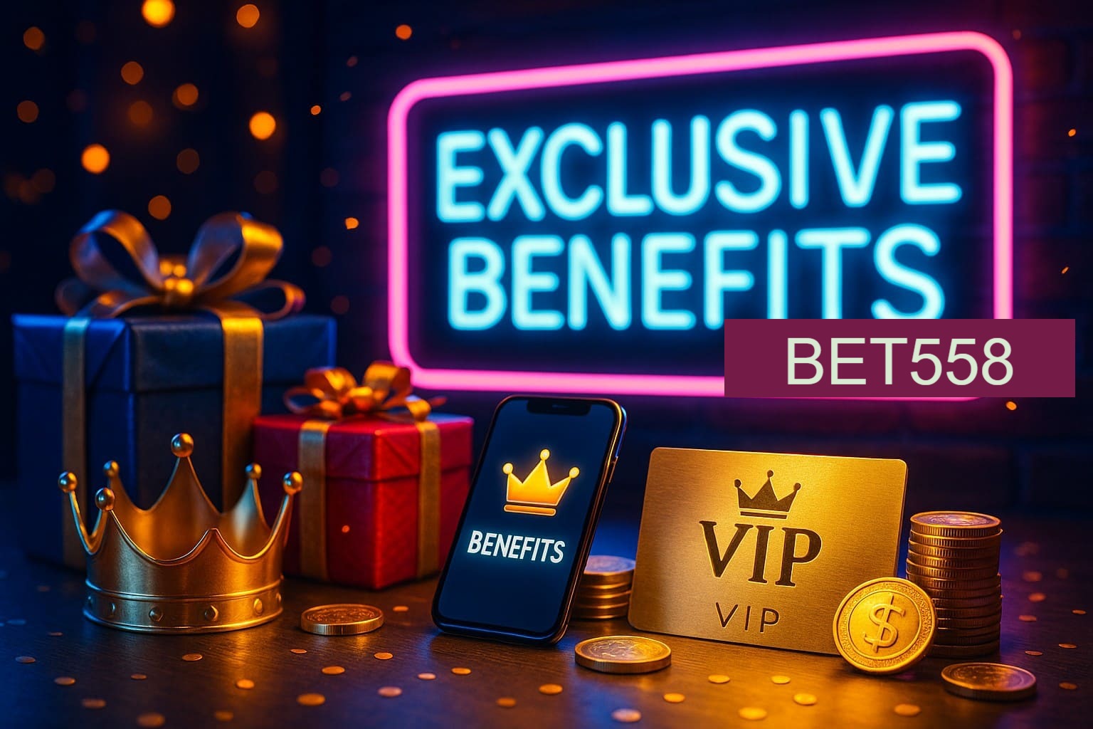 Benefícios do BET558